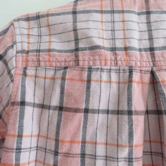 REI COOP Wallace Lake Flannel Shirt in Light Pink Plaid Gorpcore Outdoor Fall XS - Picture 13 of 14